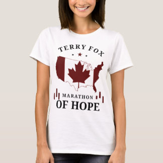 TERRY FOX MARATHON OF HOPE T SHIRT
