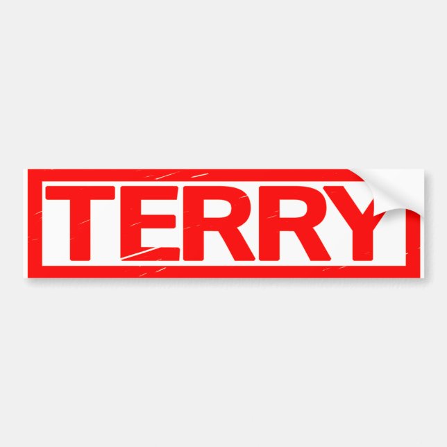 Terry Frimärke Bildekal (Framsidan)