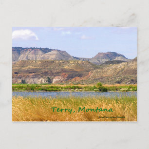 Terry, Montana Vykort