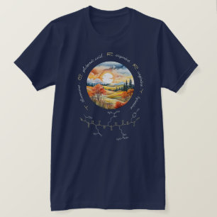 TERRY peptide, Måne 1 med anpassningsbar, mörk T Shirt
