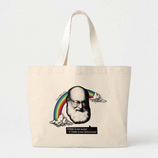[Terry Riley OFFICIELL DESIGN] Rainbow Jumbo Tygkasse (Framsidan)