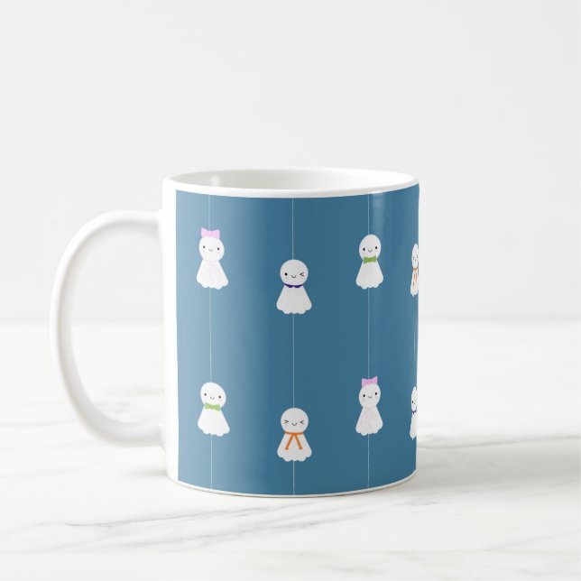 Teru Teru Bozu - japanska kawaii-dockor Kaffemugg (Vänster)