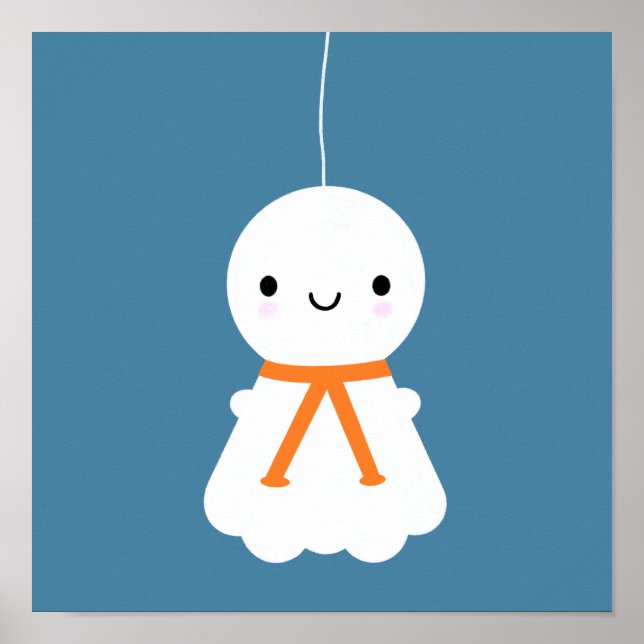 Teru Teru Bozu - Kawaii Japanese Dolls Poster (Framsidan)