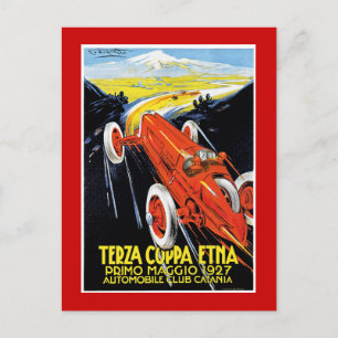 Terza Coppa Etna Vykort