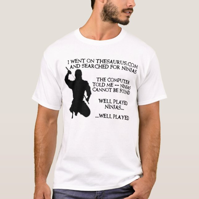 Tesaurus Ninjoror Rollig Ninja Tröja (Framsida)