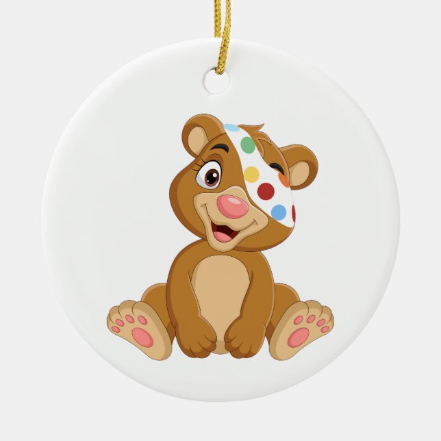 Tesco Pudsey Bear Ceramic Ornament (Framsidan)