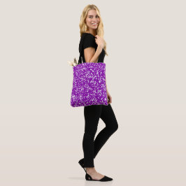 Tesimart | Lila Composition Bok Design Tote Bag Tygkasse