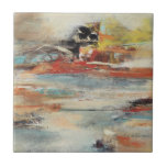 Tesiturno Kakelplatta<br><div class="desc">Tesiturno I av Gabriela Villarreal. MUTEN-linjer i olika färg överlappas för att skapa denna unika design.</div>