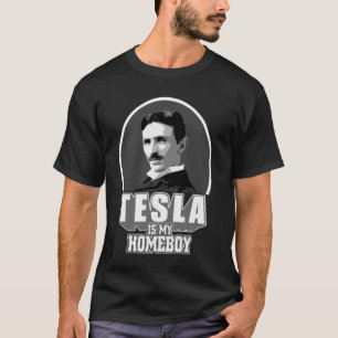 Tesla är min Homeboy ateistskjorta T-shirt