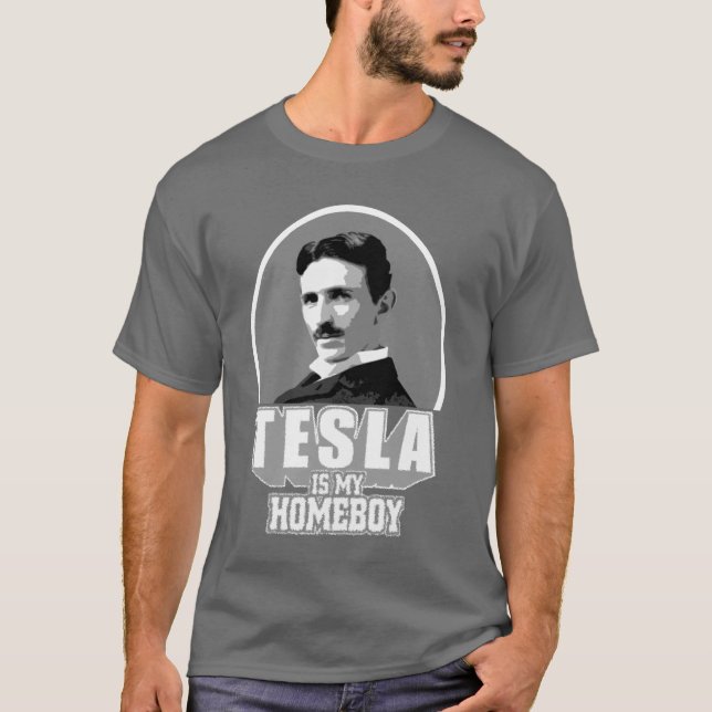Tesla är min Homeboy Tee (Framsida)