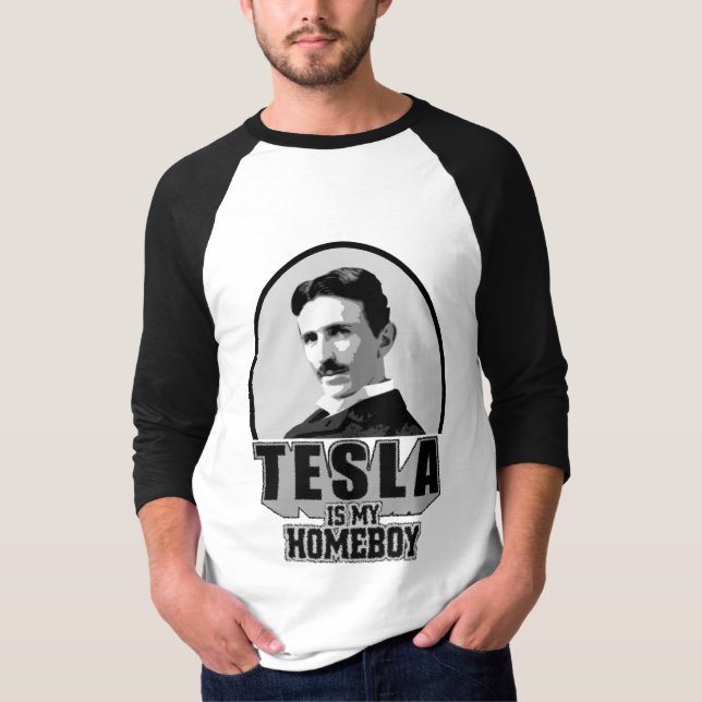 Tesla är min Homeboy Tee (Framsida)