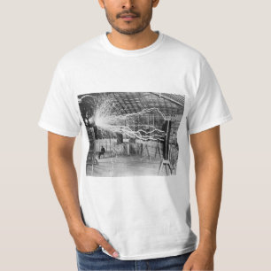 Tesla blixt t shirt