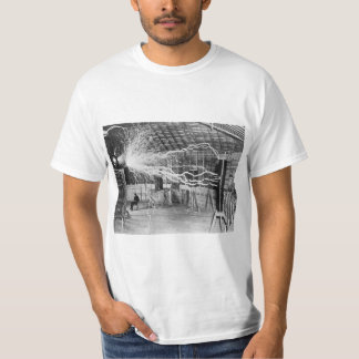 Tesla blixt t shirt
