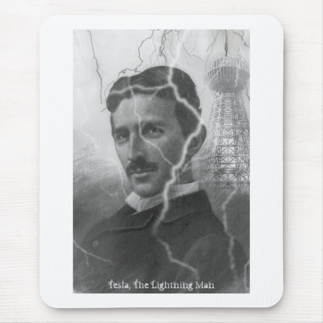 Tesla blixtmanen musmatta (Framsidan)