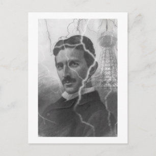 Tesla, Blixtmannen Vykort