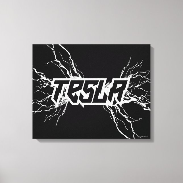 Tesla Canvastryck (Framsida)