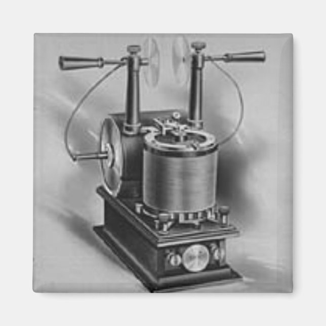 Tesla coil magnet (Framsidan)