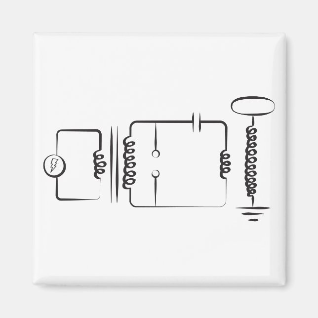 Tesla Coil Magnet (Framsidan)
