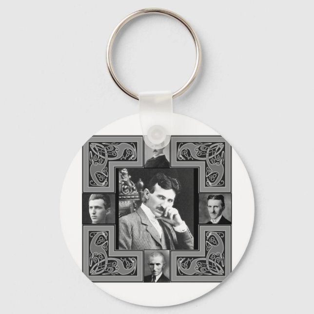 Tesla Coil Nyckelring (Framsida)