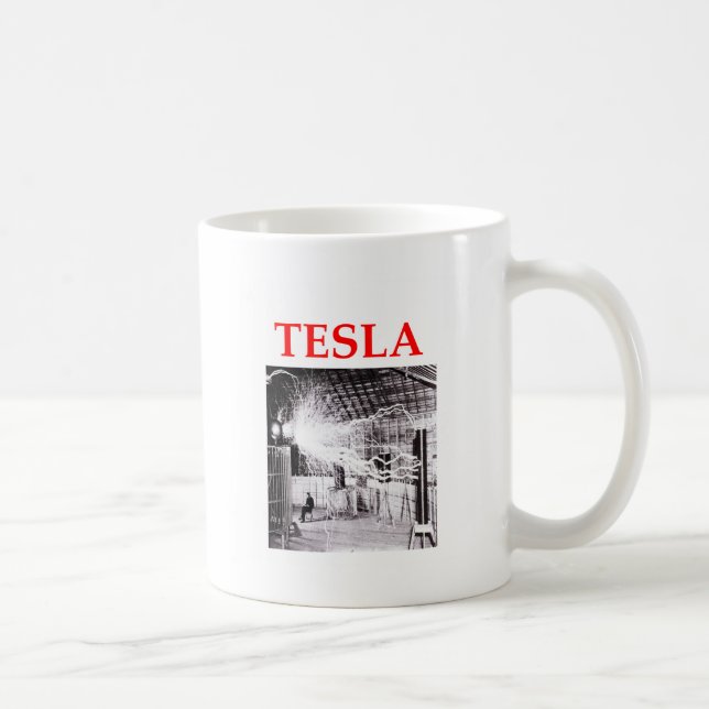 tesla kaffemugg (Höger)