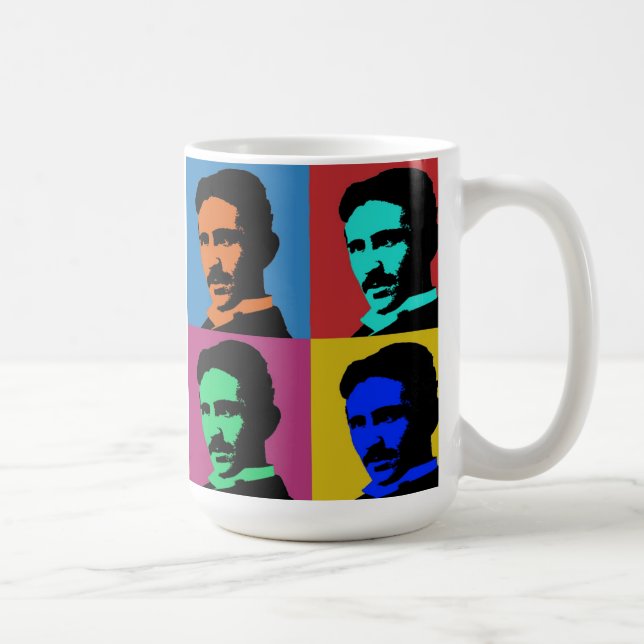 tesla kaffemugg (Höger)