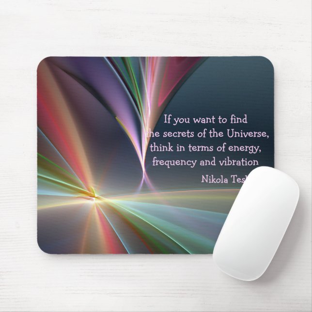 Tesla Metaphysical Quote Secret of the Universe Musmatta (Med mus)