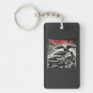 Tesla Model X Elektrisk SUV-design Futuristisk e