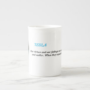 TESLA-MUGG BENPORSLIN MUGG