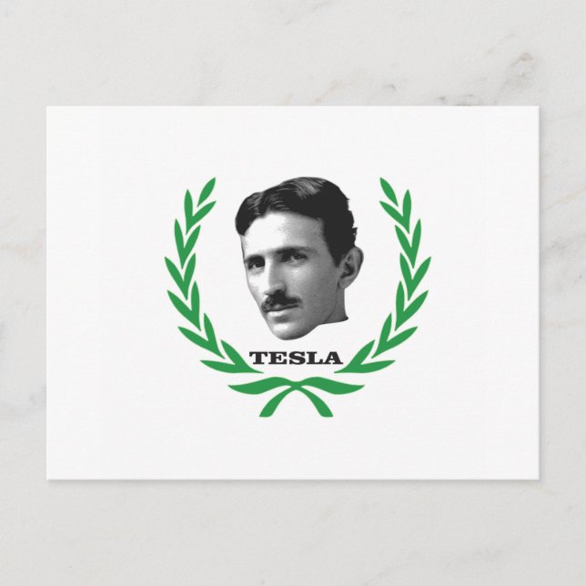 tesla nästa vykort (Framsida)