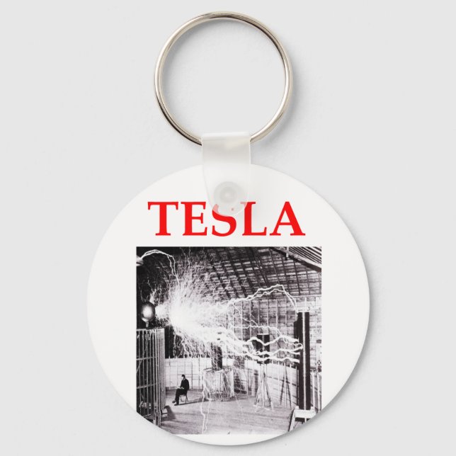 tesla nyckelring (Framsida)
