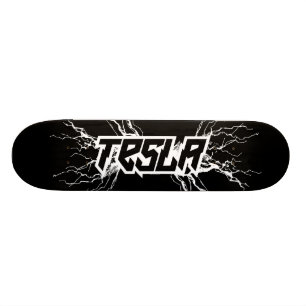 Tesla Old School Skateboard Bräda 21,6 Cm