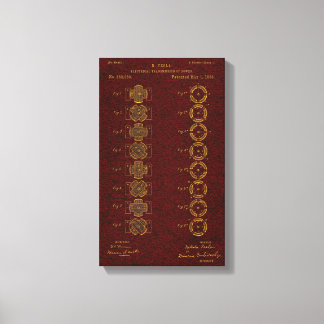 Tesla Patent 00382280 Sht 1 Canvastryck