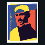 Tesla Pop Art Poster<br><div class="desc">Porträtt i Nicola Tesla POP stil</div>