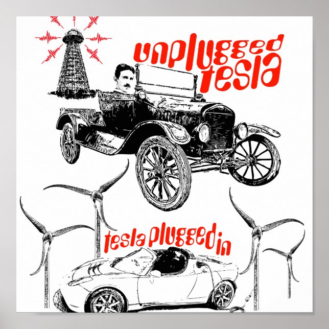 Tesla Poster (Framsidan)