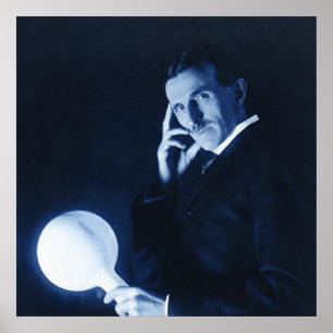 tesla poster