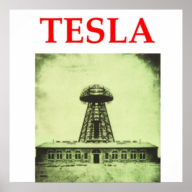 tesla poster (Framsidan)