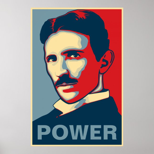 Tesla Power Poster (Framsidan)
