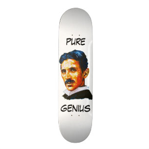 Tesla rent snille skateboard bräda 20,5 cm