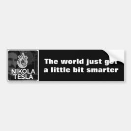 Tesla snillebildekalet bildekal