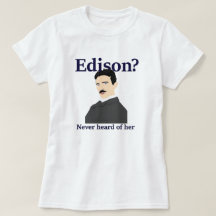 Tesla som retar Edison - har aldrig hört av henne