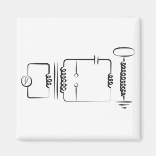 Tesla spole magnet