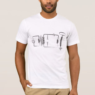 Tesla spole tee shirt