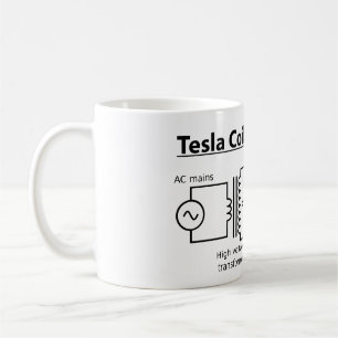 Tesla spolemugg kaffemugg