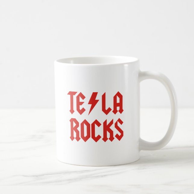 Tesla Sten! Kaffemugg (Höger)