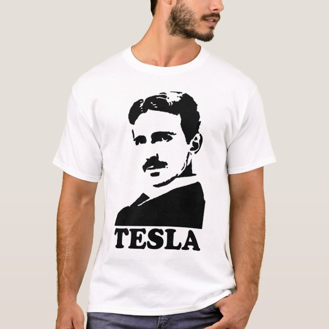 Tesla T-tröja Tee (Framsida)