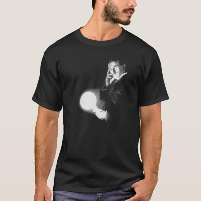 Tesla tänder t-shirt (Framsida)