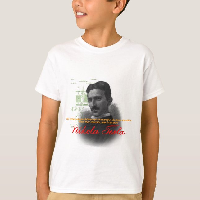 Tesla Tee Shirt (Framsida)