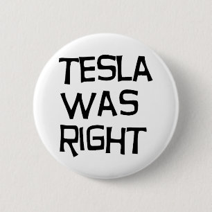 Tesla var höger knapp