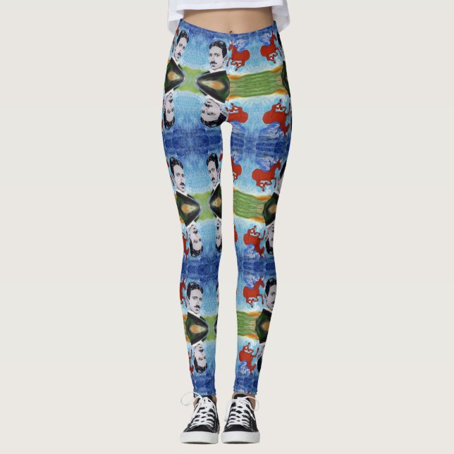 Tesla vet leggings (Framsida)