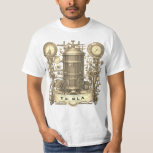 Tesla vintage-motor t shirt